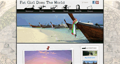 Desktop Screenshot of fatgirldoestheworld.com